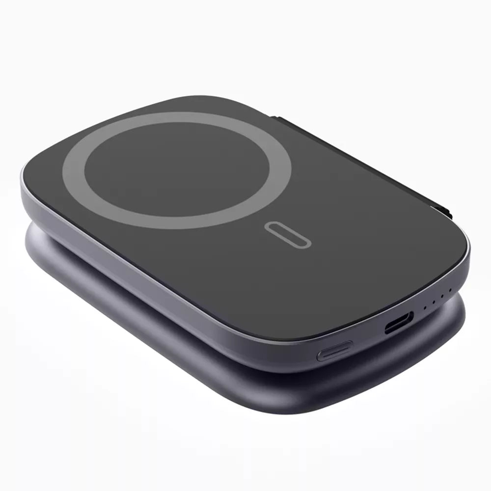 5000mAh Foldable 3-in-1 Magnetic Wireless Power Bank